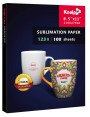 KOALA Sublimation Transfer Paper 8.5x11 Inch 100 Sheets 123gsm for Inkjet Printer 