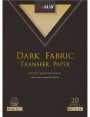 A-SUB Dark Fabric Transfer Paper 8.5''x11'' Compatible with Inkjet Printer 20 Sheets