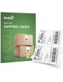 Koala 110 Sheets, 220 Count Half Sheet Self Adhesive Shipping Labels,5-1/2 X 8-1/2 Inch, 2 per Sheet