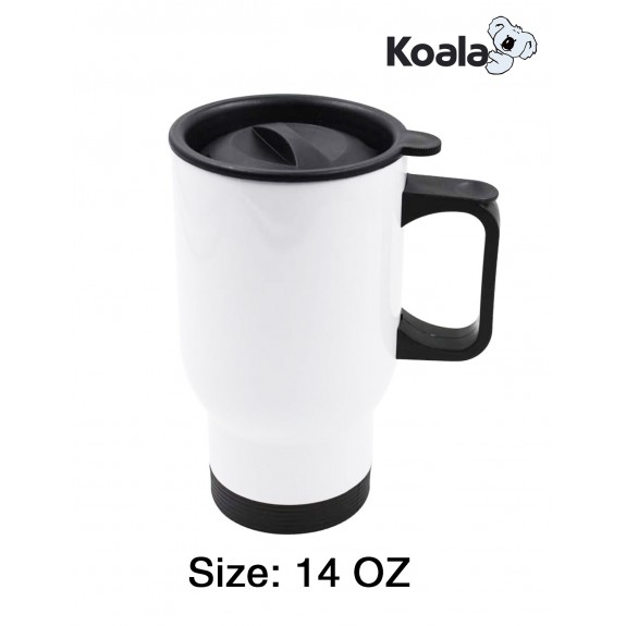 14 OZ Stainless Steel Travel Sublimation Mug for Heat Transfer Printing