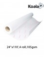 Koala Sublimation Paper 24"x110', 4 rolls, 105gsm roll size