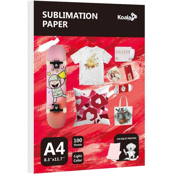 Koala Matte Sticker Label Printable Paper 8.5x11 Inches Full Sheet