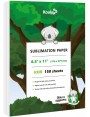 Koala Sublimation Paper 150 Sheets 8.5x11 inches 100gsm for Inkjet Printer